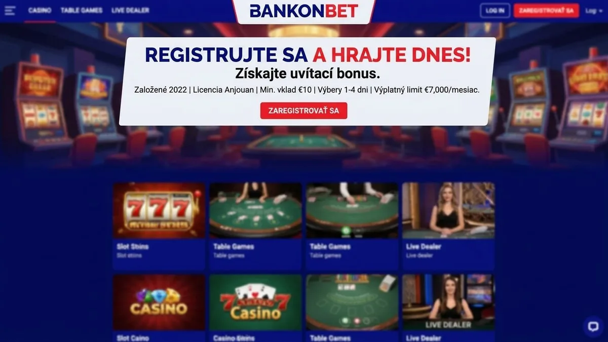 Registrácia s bonusom